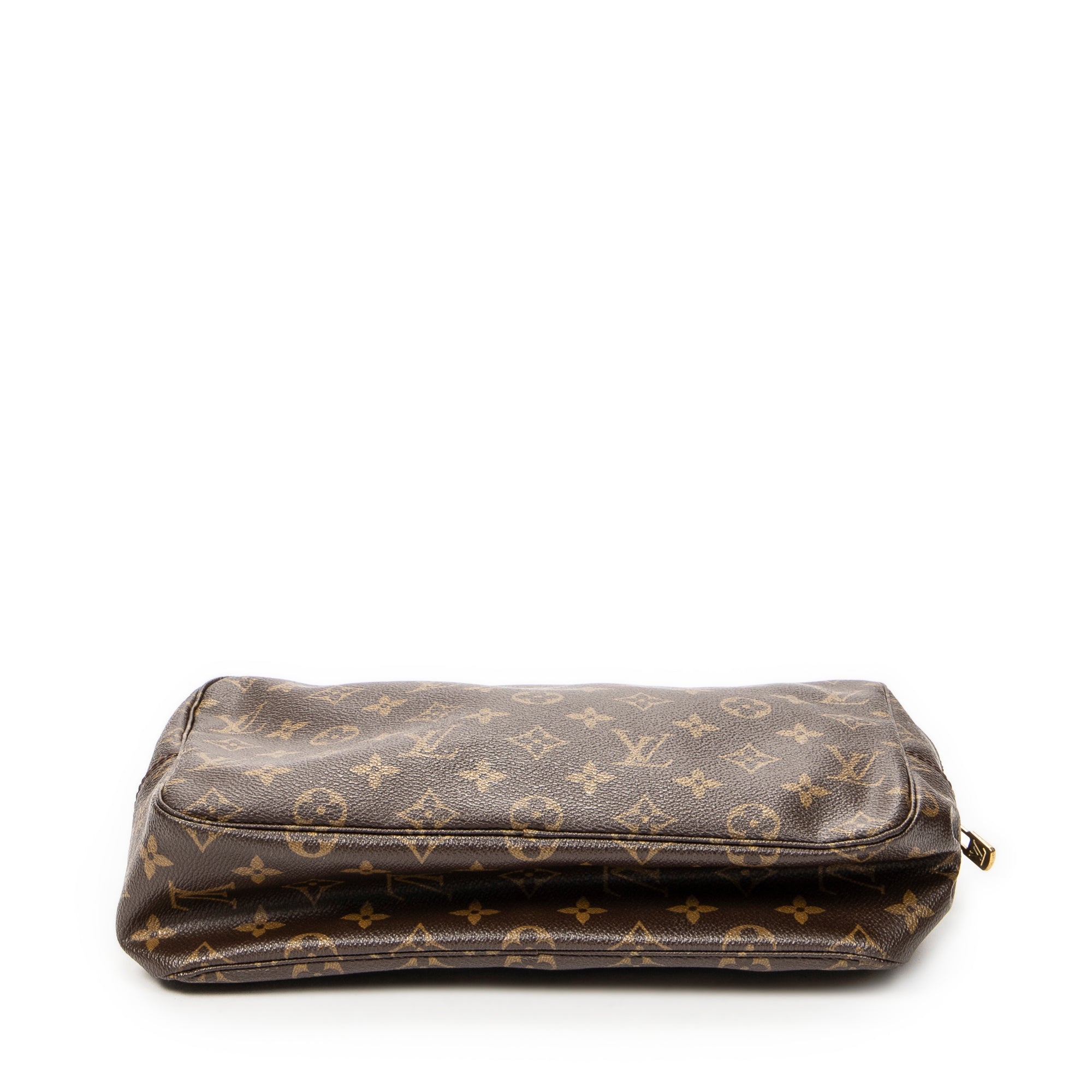 Pouch Toiletry Pouch GM Brown Monogram Canvas