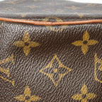 Handbag Papillon 30 Brown Monogram Canvas