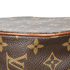 Handbag Papillon 30 Brown Monogram Canvas