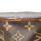 Handbag Papillon 30 Brown Monogram Canvas