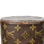 Handbag Papillon 30 Brown Monogram Canvas