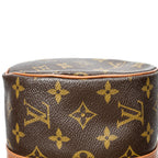 Handbag Papillon 30 Brown Monogram Canvas
