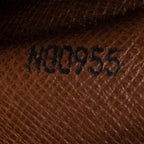 Handbag Papillon 30 Brown Monogram Canvas