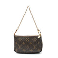 Pouch Mini Pochette Accessoires Brown Monogram Canvas