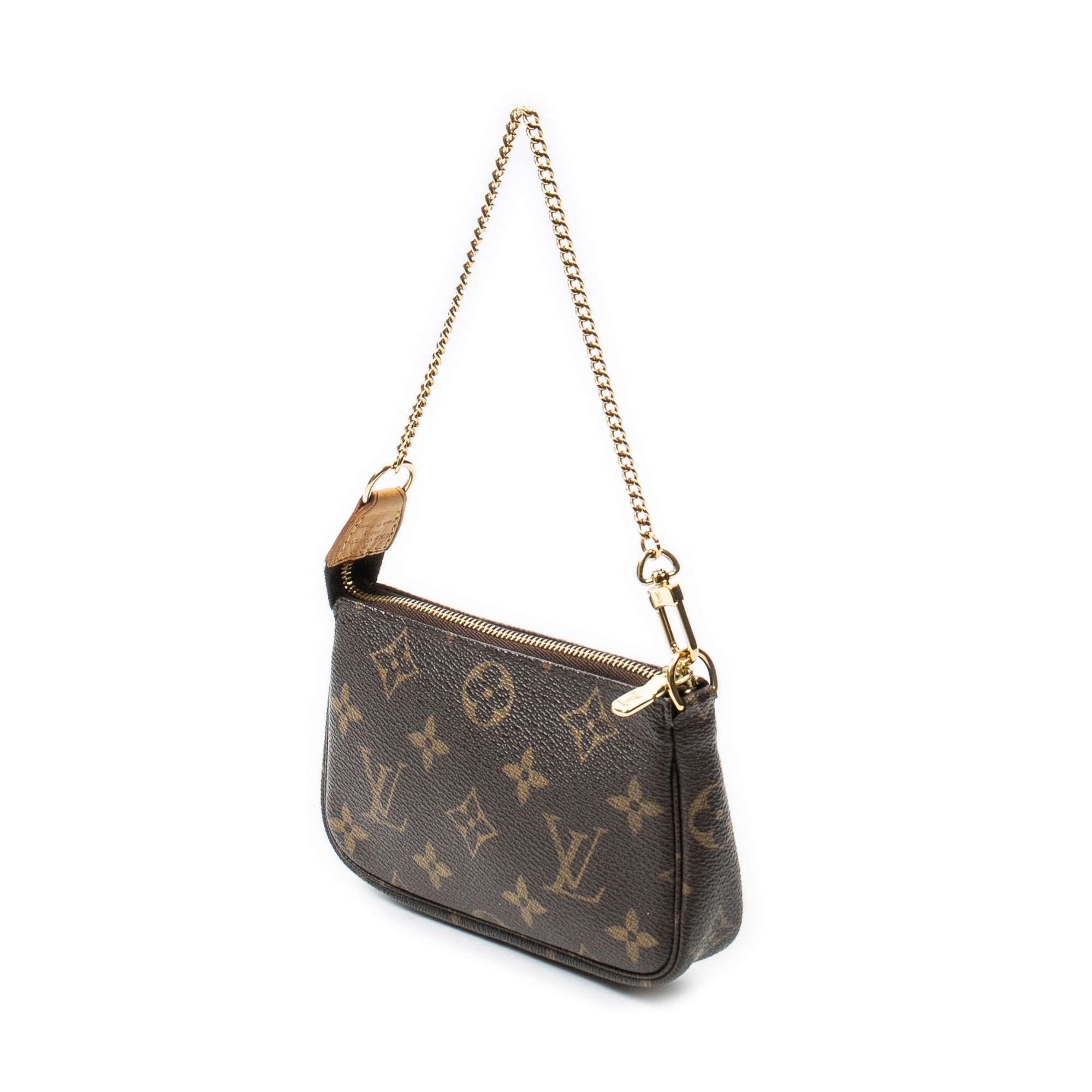 Pouch Mini Pochette Accessoires Brown Monogram Canvas