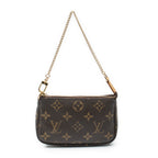 Pouch Mini Pochette Accessoires Brown Monogram Canvas