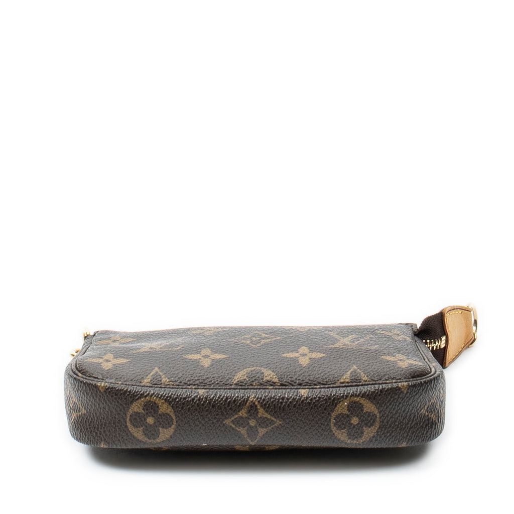 Pouch Mini Pochette Accessoires Brown Monogram Canvas