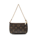 Pouch Mini Pochette Accessoires Brown Monogram Canvas