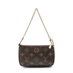Pouch Mini Pochette Accessoires Brown Monogram Canvas