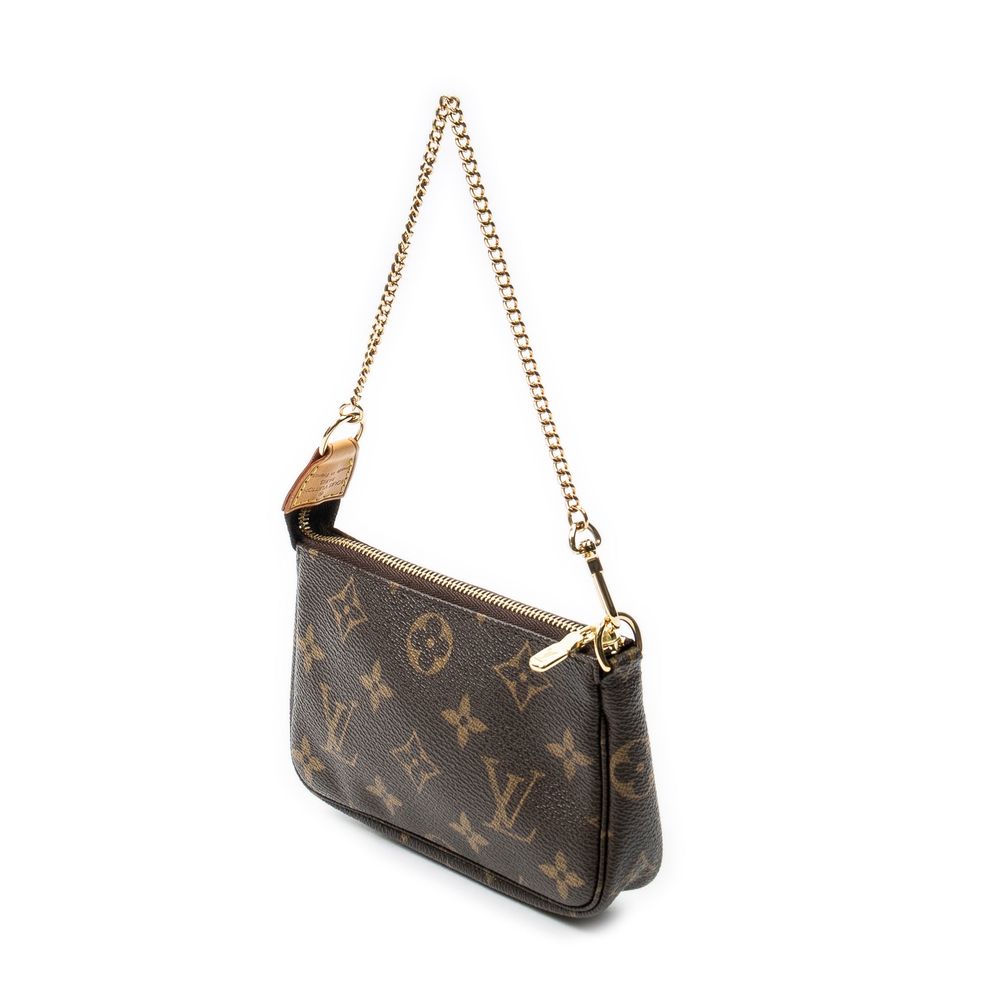 Pouch Mini Pochette Accessoires Brown Monogram Canvas