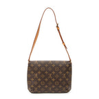 Shoulder Bag Musette Tango Brown Monogram Canvas