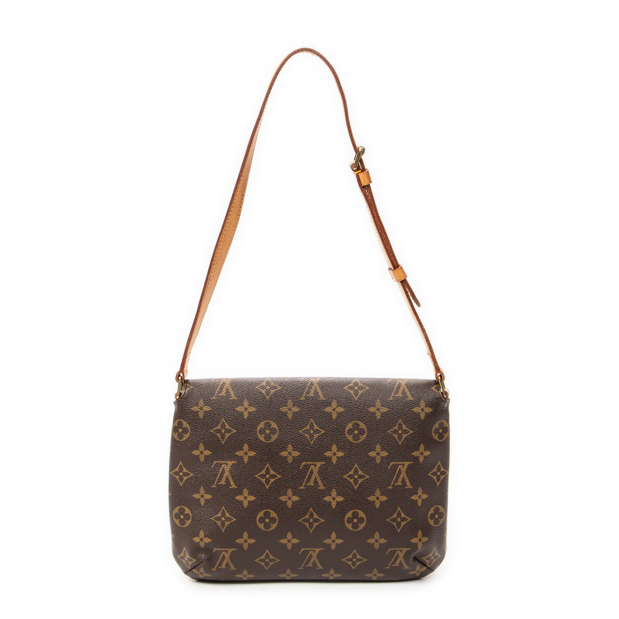 Shoulder Bag Musette Tango Brown Monogram Canvas