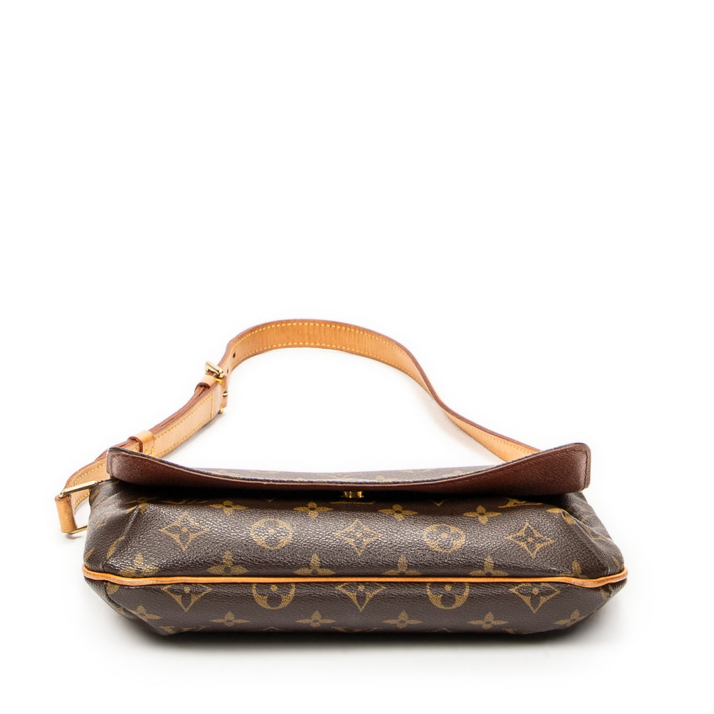 Shoulder Bag Musette Tango Brown Monogram Canvas