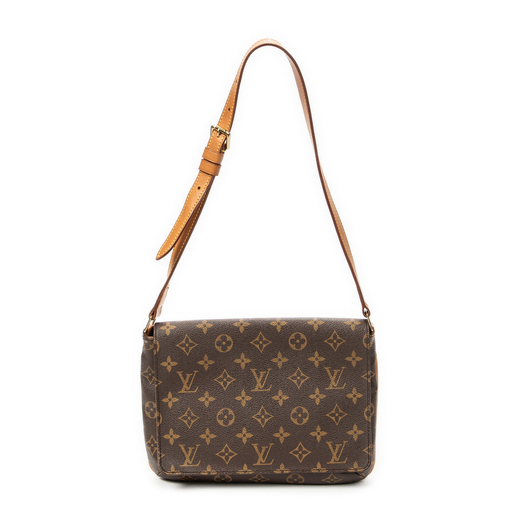 Shoulder Bag Musette Tango Brown Monogram Canvas