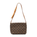 Shoulder Bag Musette Tango Brown Monogram Canvas
