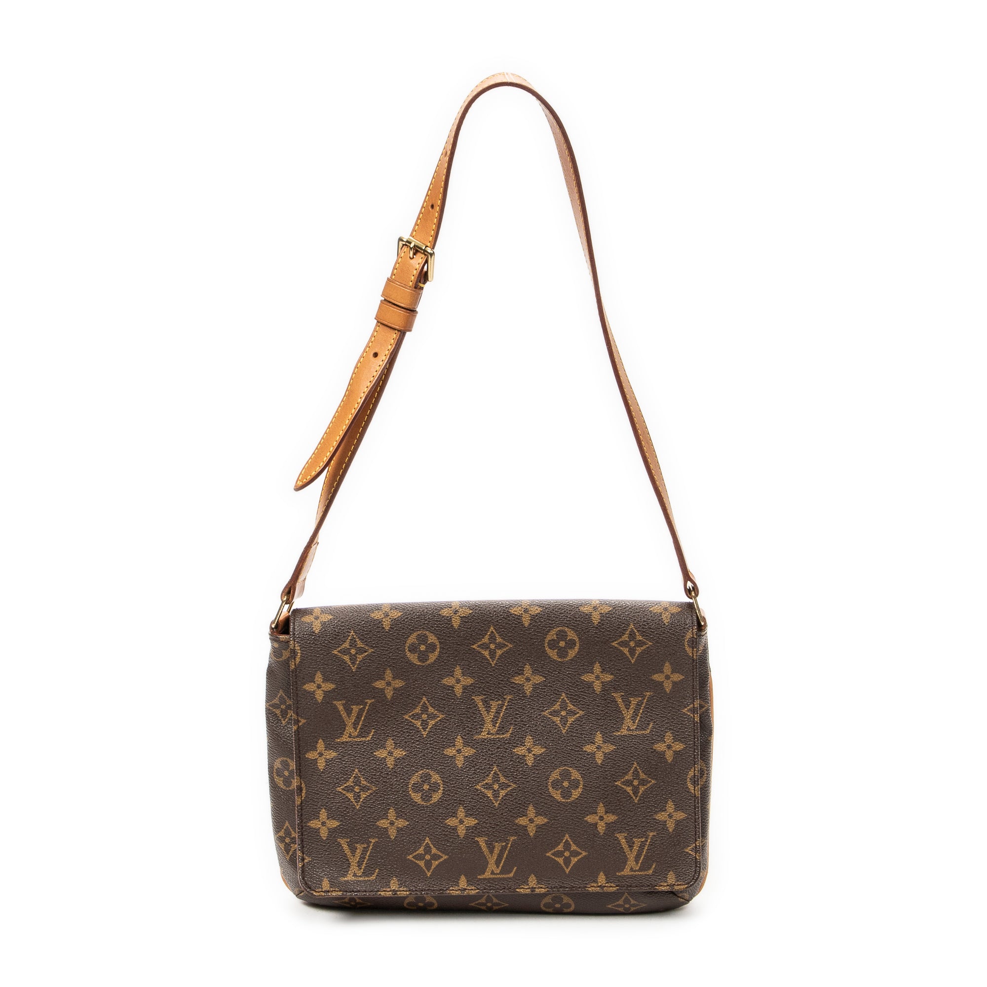 Shoulder Bag Musette Tango Brown Monogram Canvas