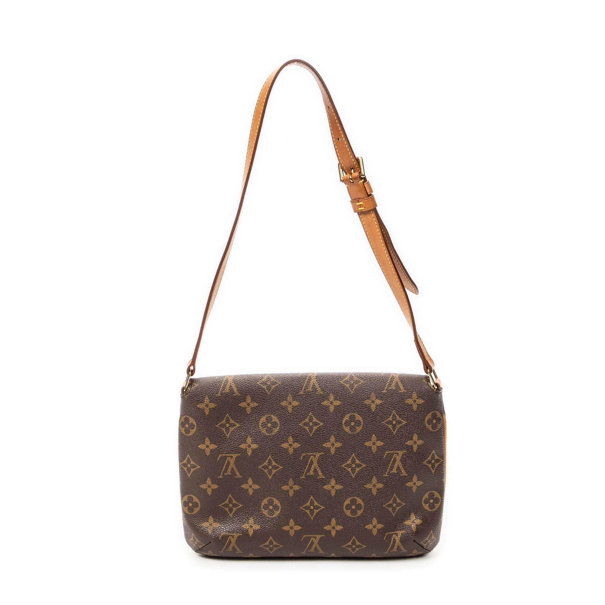 Shoulder Bag Musette Tango Brown Monogram Canvas