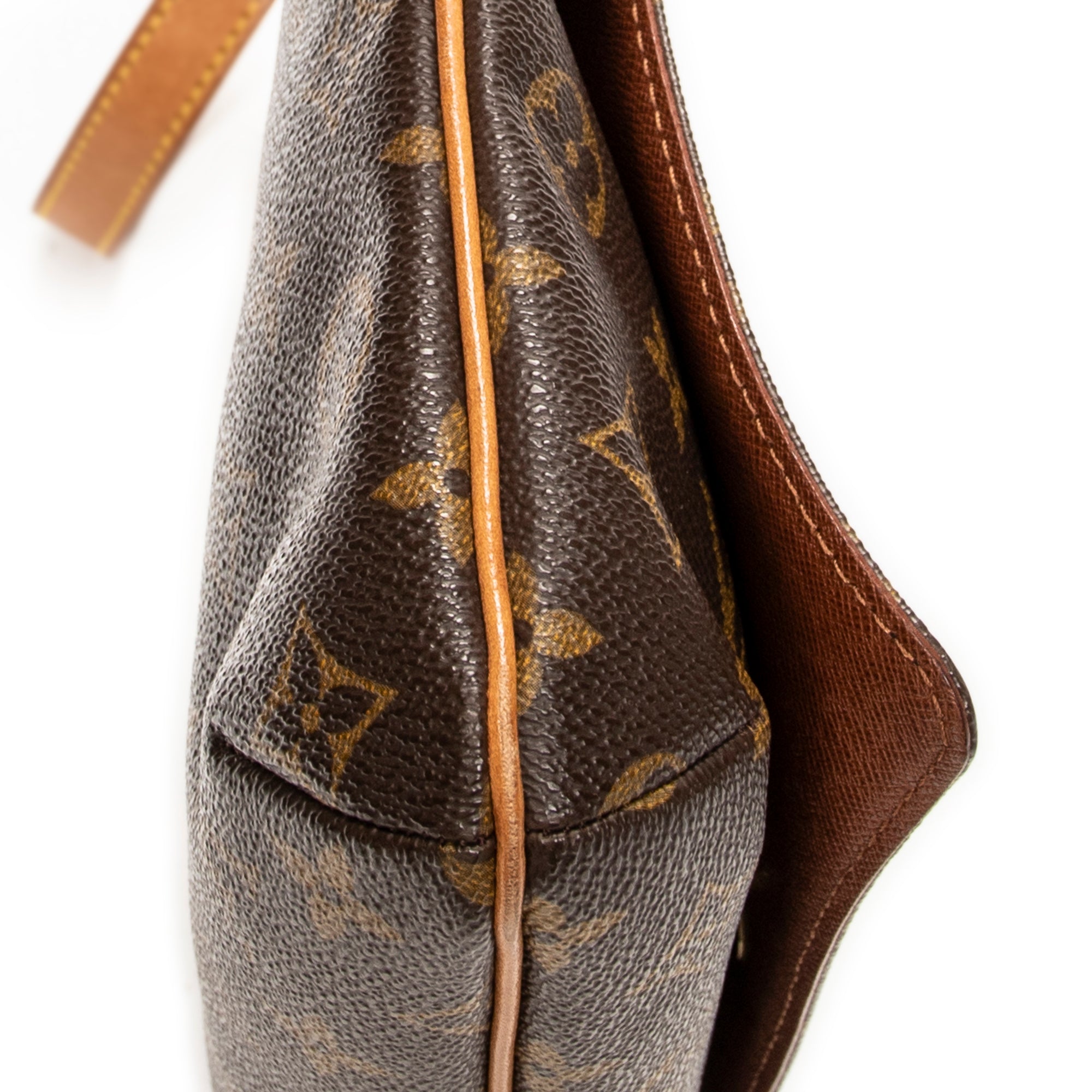 Shoulder Bag Musette Tango Brown Monogram Canvas