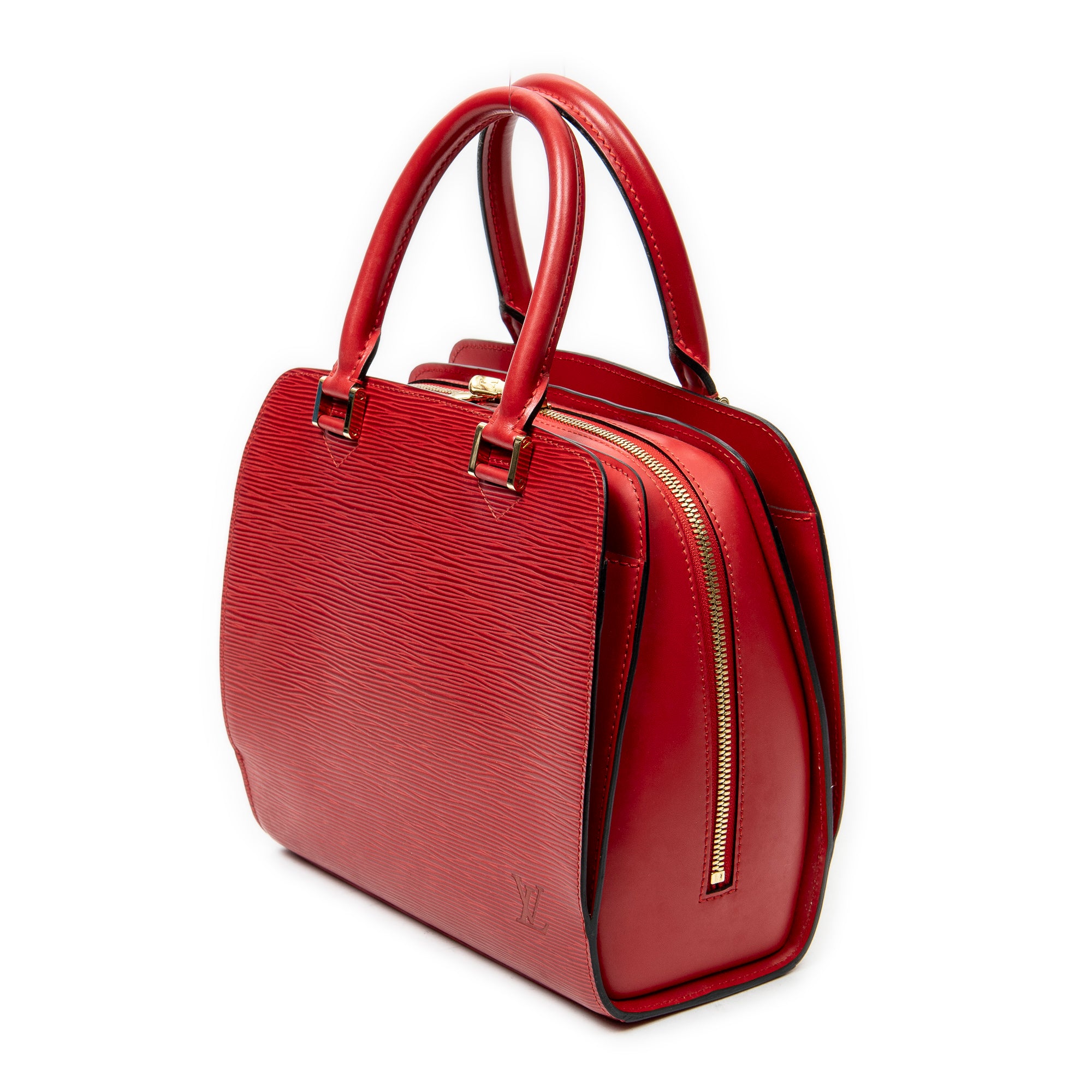 Handbag Pont-Neuf Red Epi