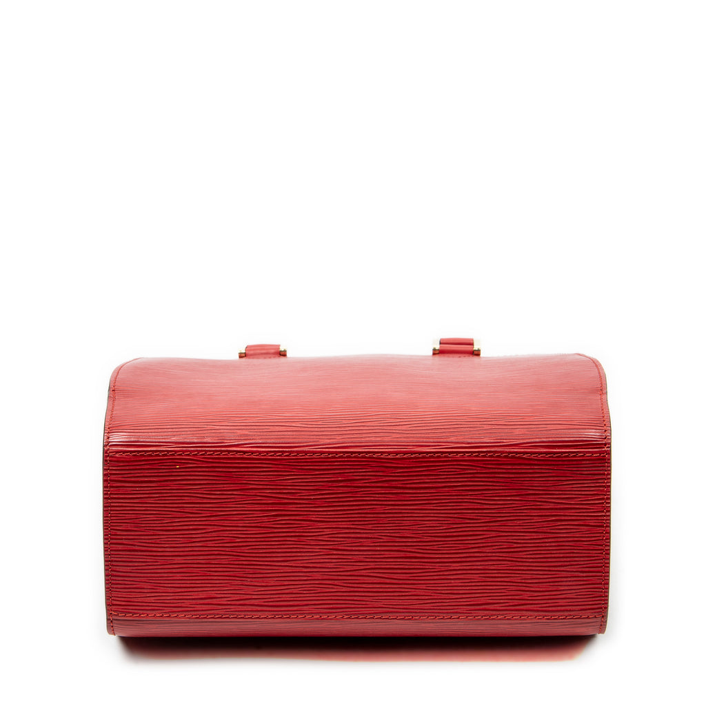 Handbag Pont-Neuf Red Epi