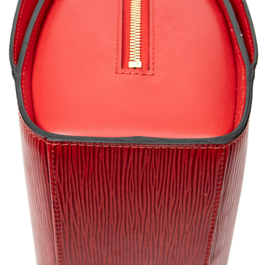 Handbag Pont-Neuf Red Epi