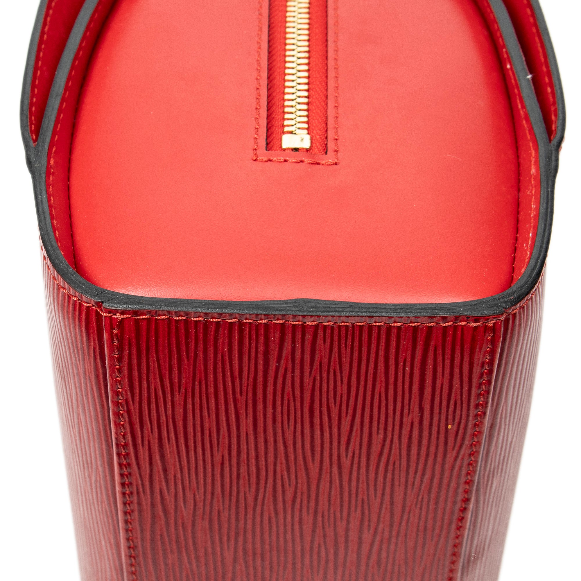 Handbag Pont-Neuf Red Epi