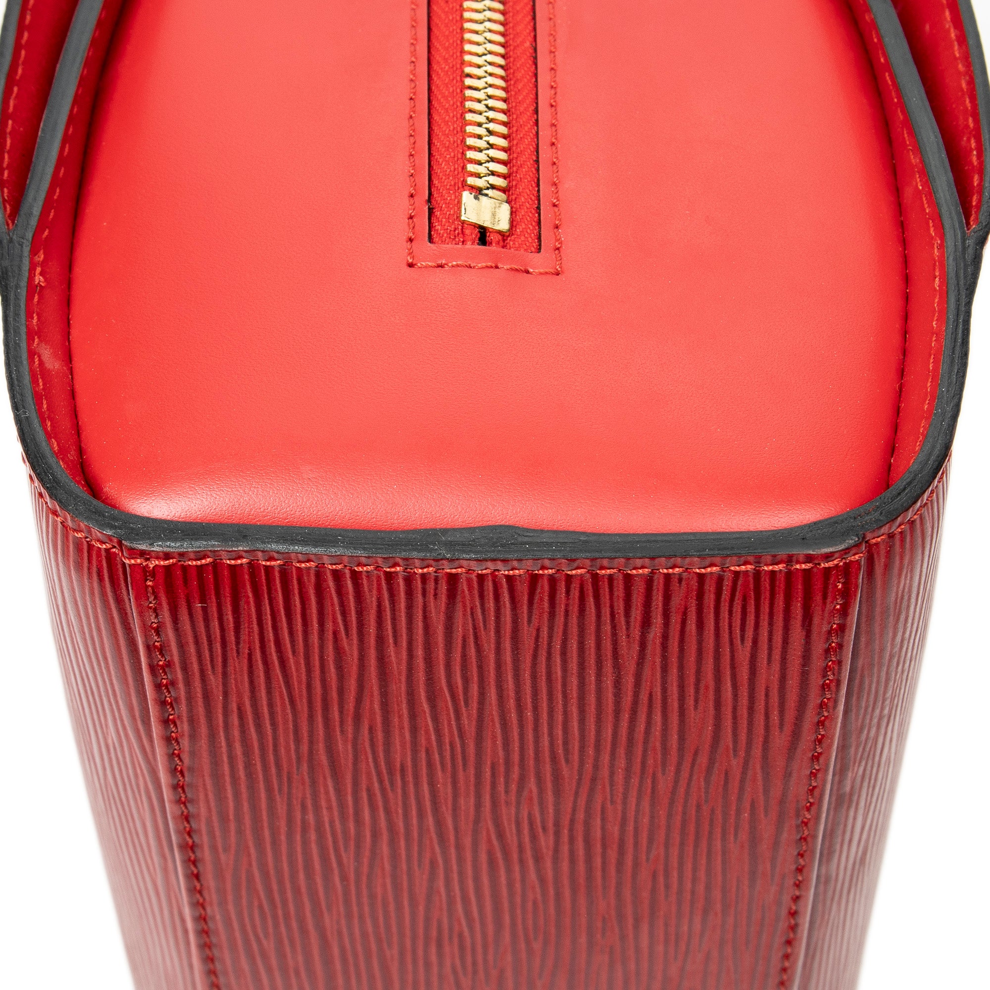 Handbag Pont-Neuf Red Epi