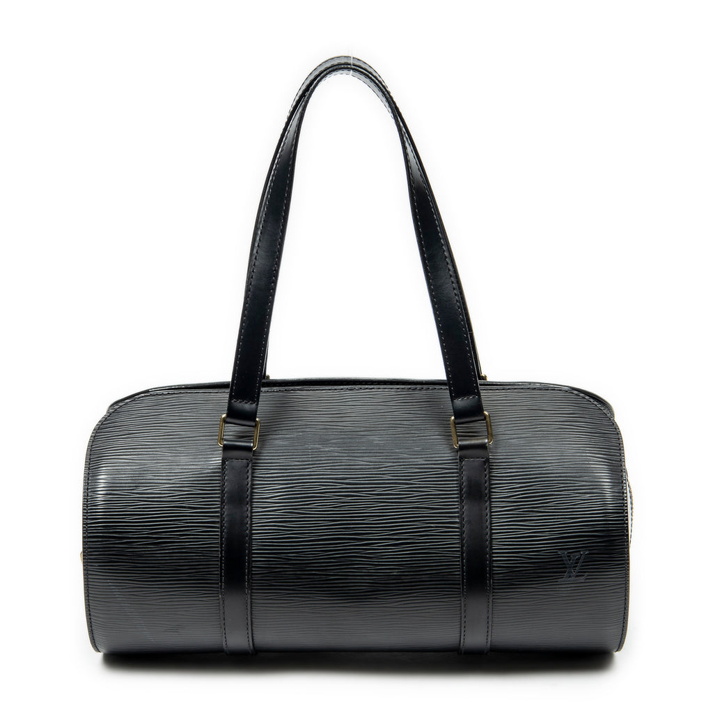 Handbag Soufflot Black Epi