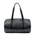Handbag Soufflot Black Epi