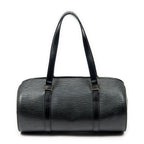 Handbag Soufflot Black Epi