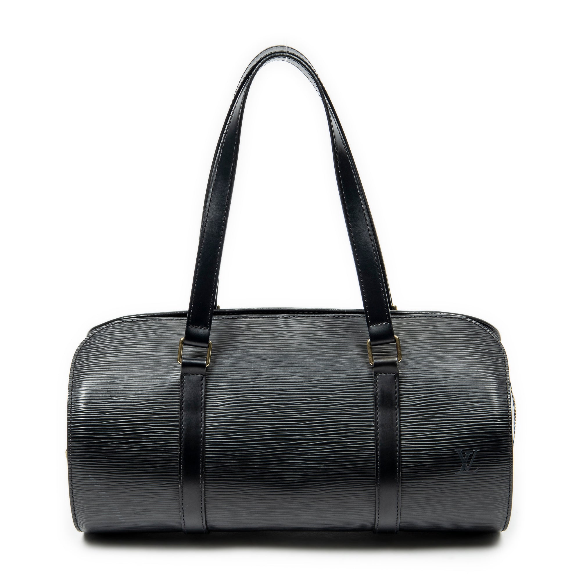 Handbag Soufflot Black Epi