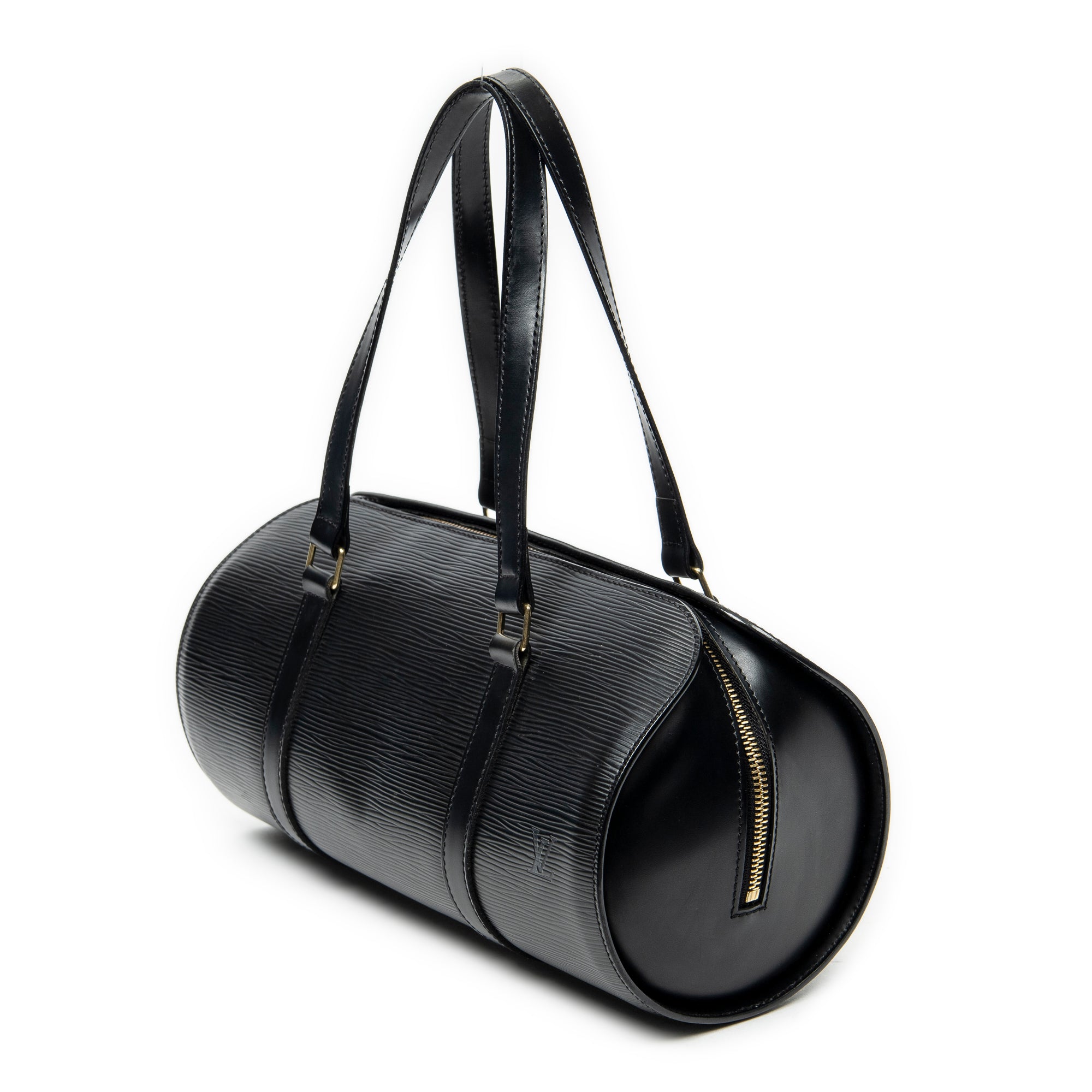 Handbag Soufflot Black Epi