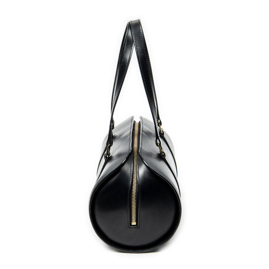Handbag Soufflot Black Epi