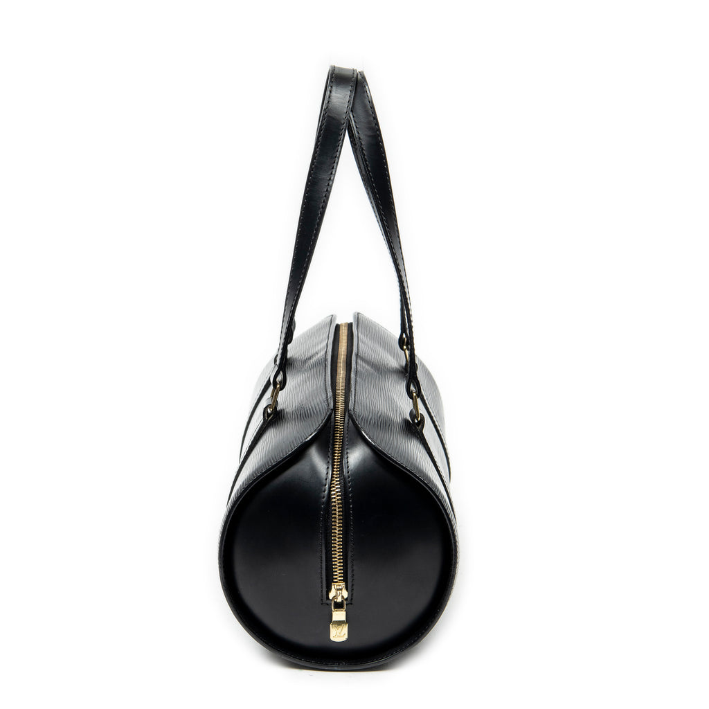 Handbag Soufflot Black Epi