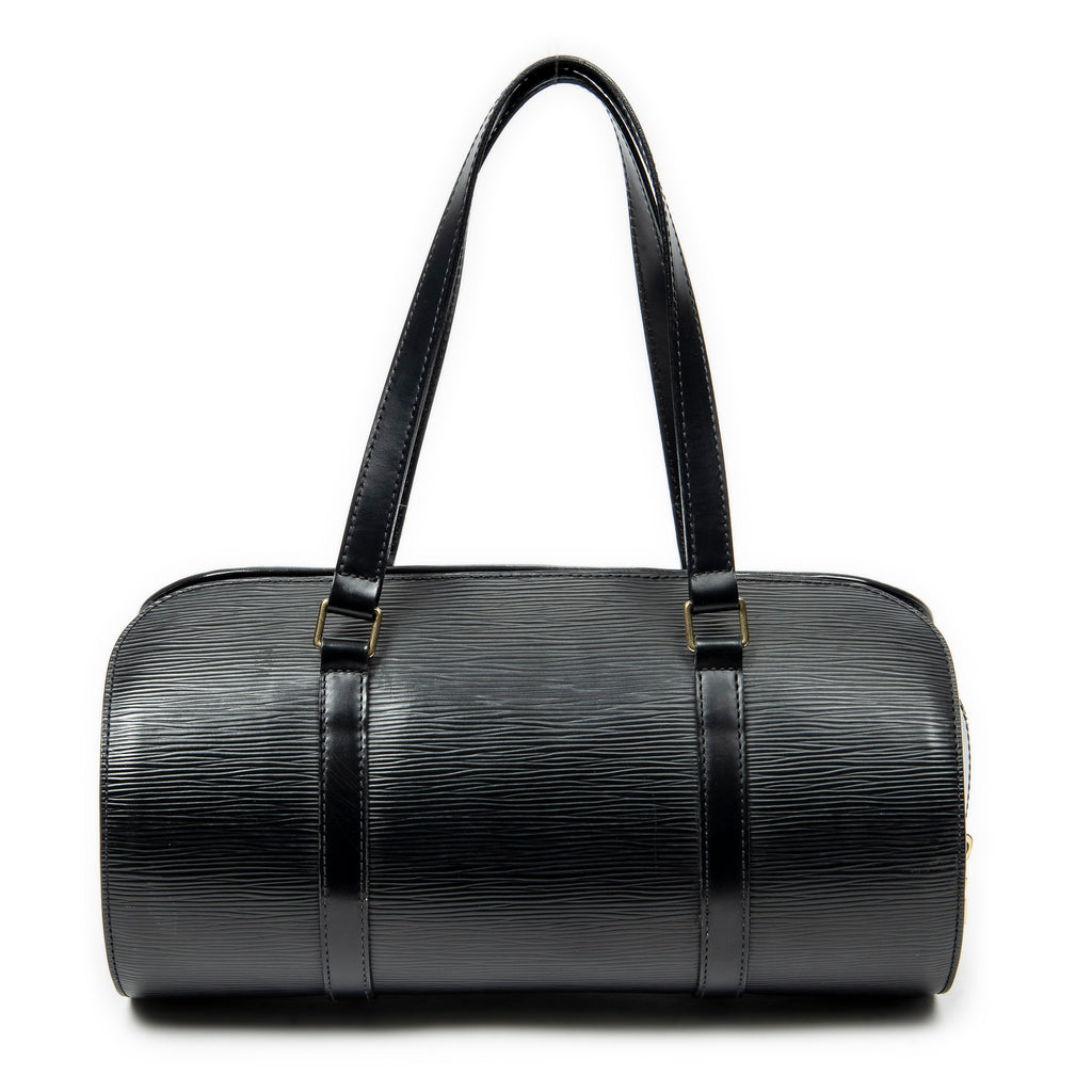 Handbag Soufflot Black Epi