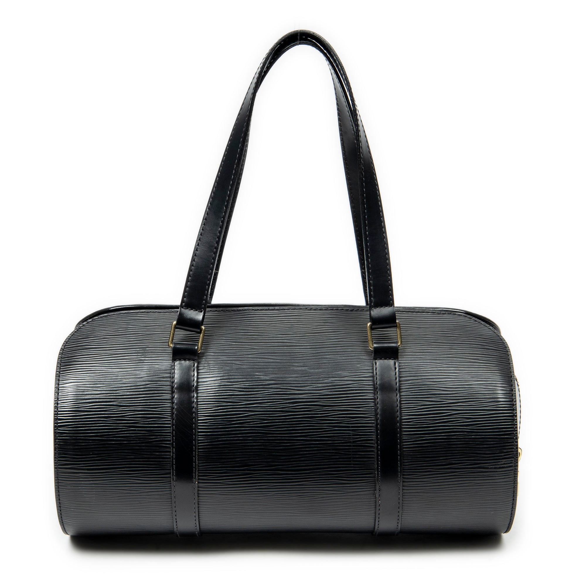 Handbag Soufflot Black Epi