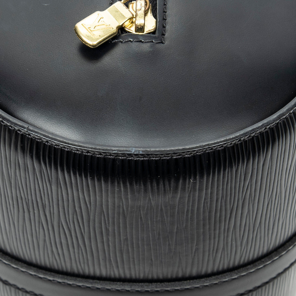 Handbag Soufflot Black Epi
