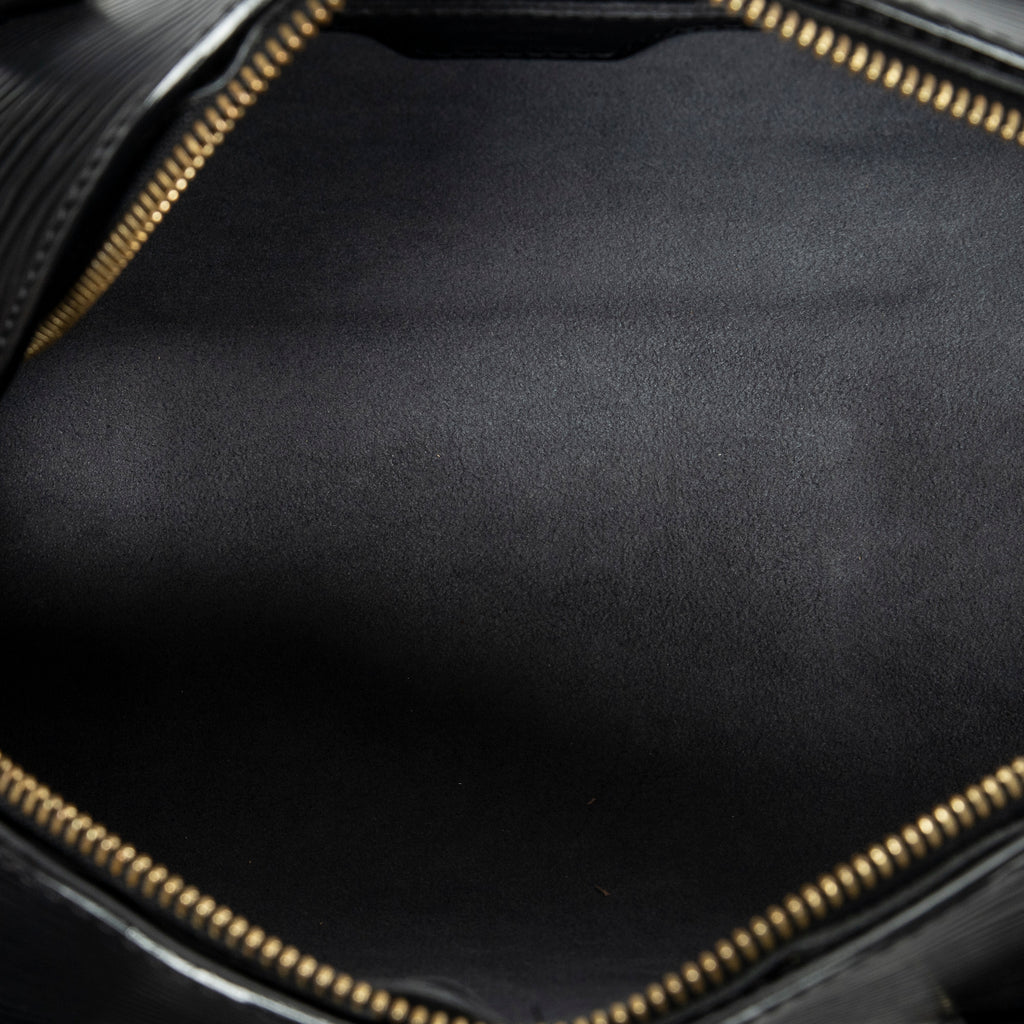 Handbag Soufflot Black Epi