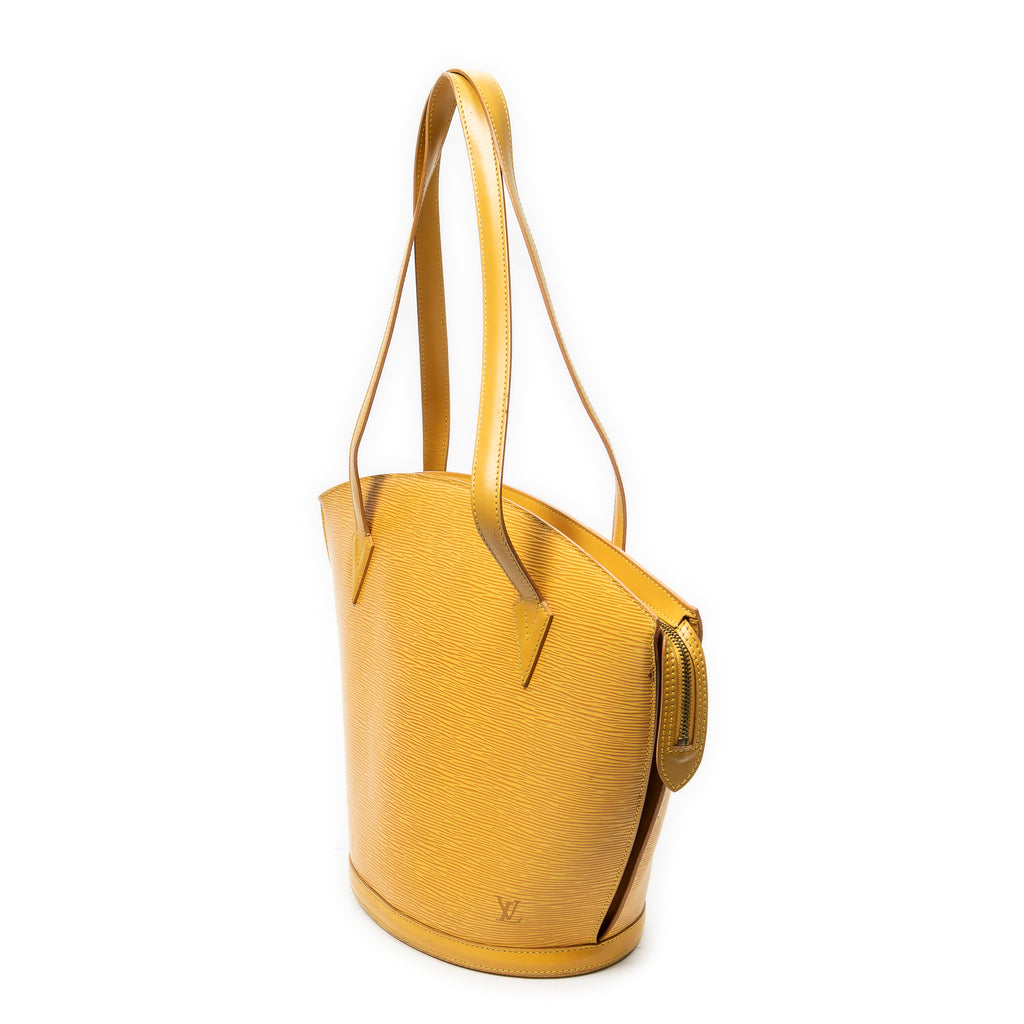 Shoulder Bag St-Jacques Shopping GM Yellow Epi