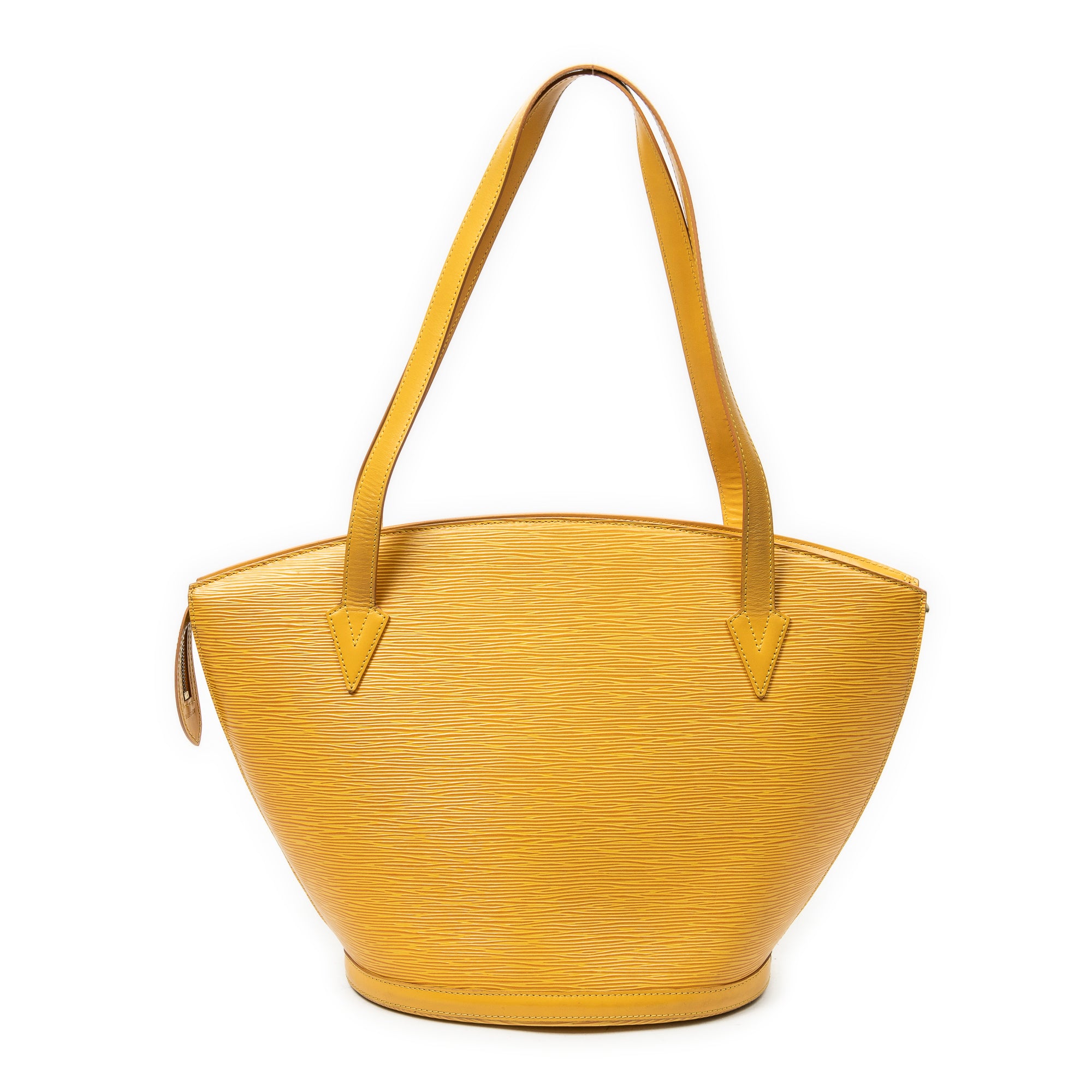 Shoulder Bag St-Jacques Shopping GM Yellow Epi