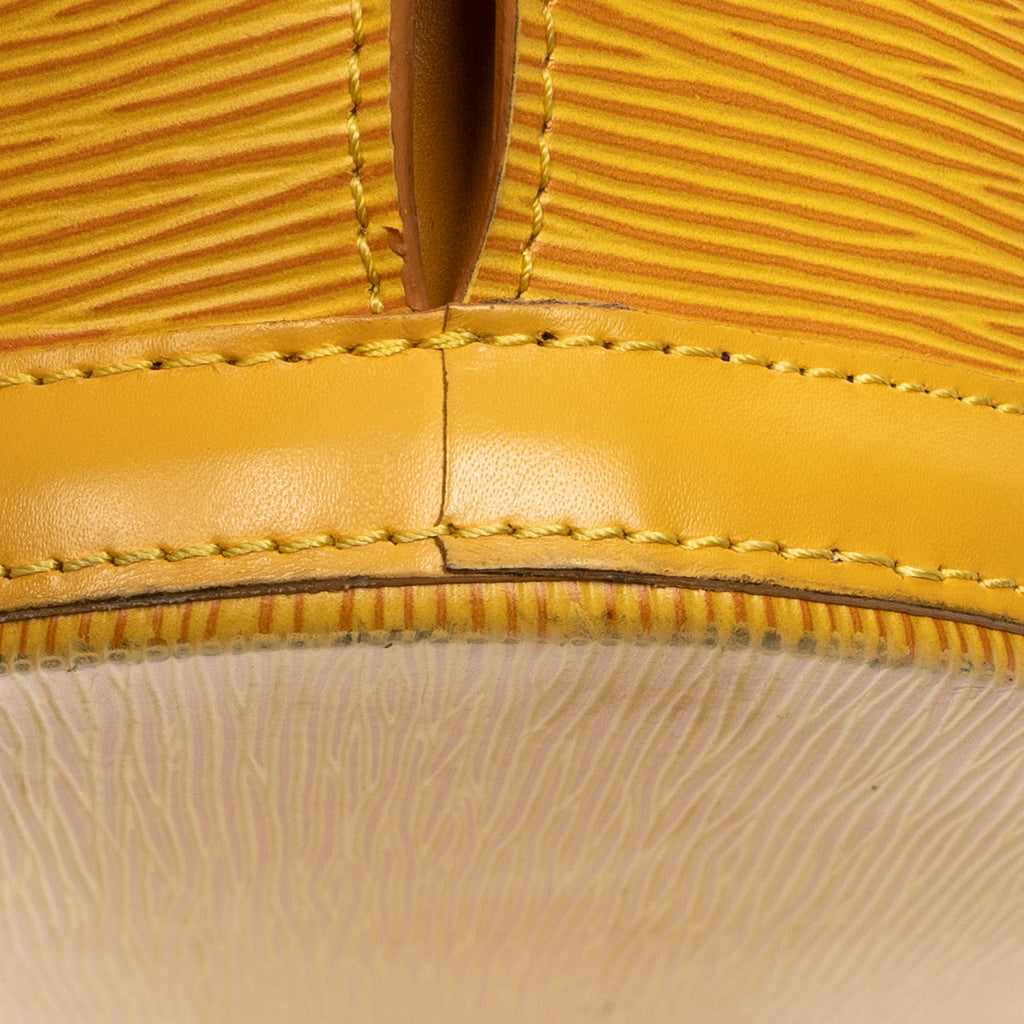 Shoulder Bag St-Jacques Shopping GM Yellow Epi
