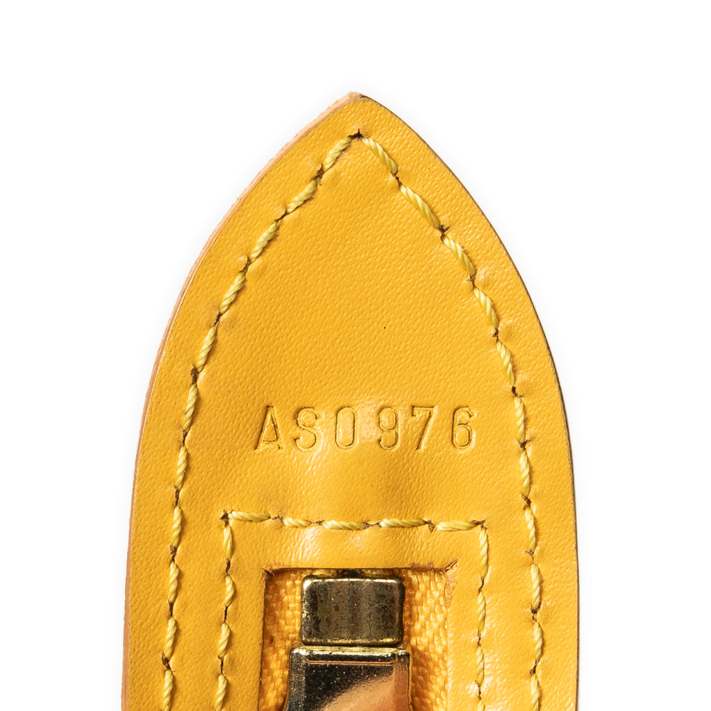 Shoulder Bag St-Jacques Shopping GM Yellow Epi