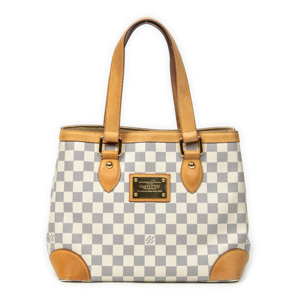 Bolso de Hombro Hampstead PM Marfil Damier Azur