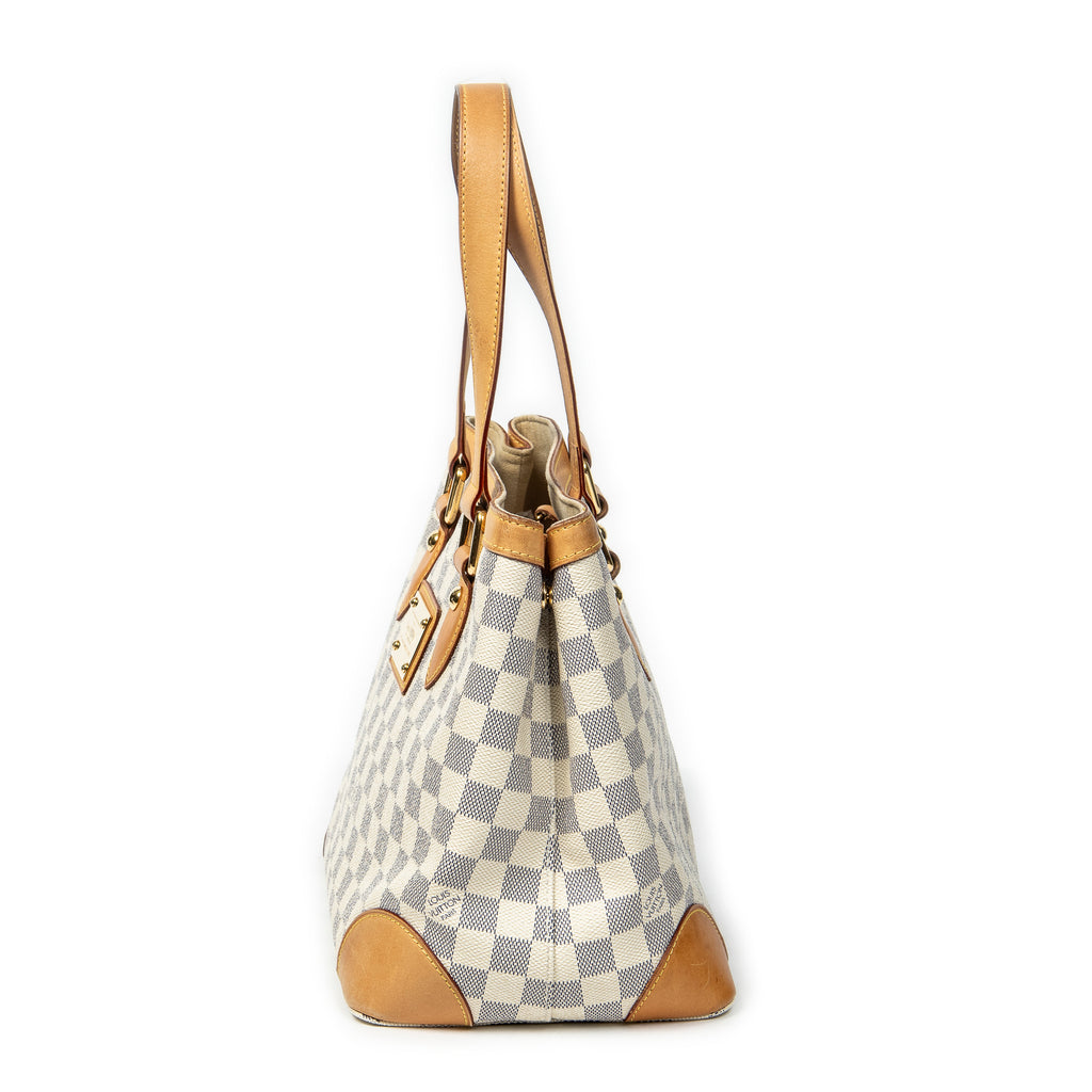 Bolso de Hombro Hampstead PM Marfil Damier Azur