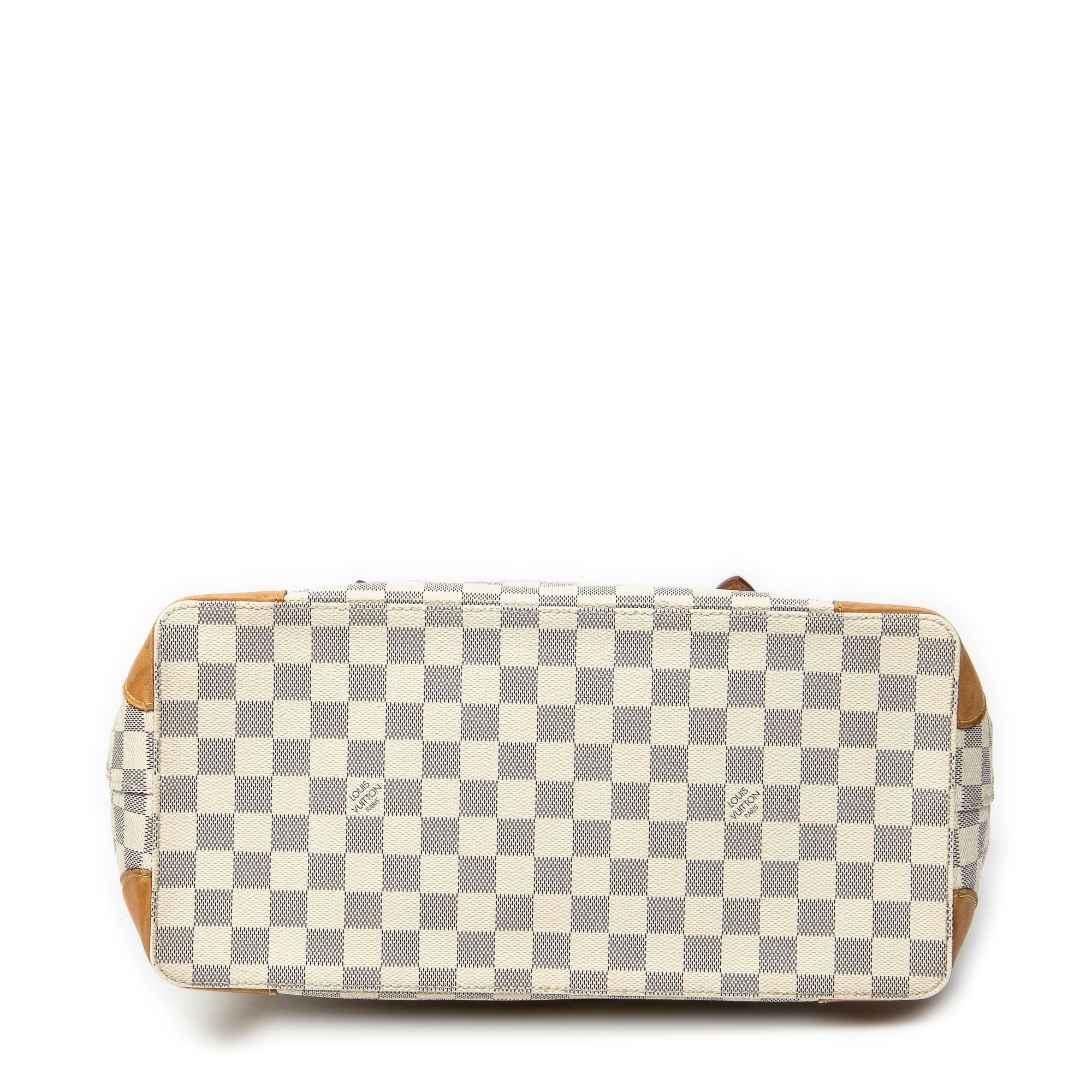 Shoulder Bag Hampstead MM Ivory Damier Azur