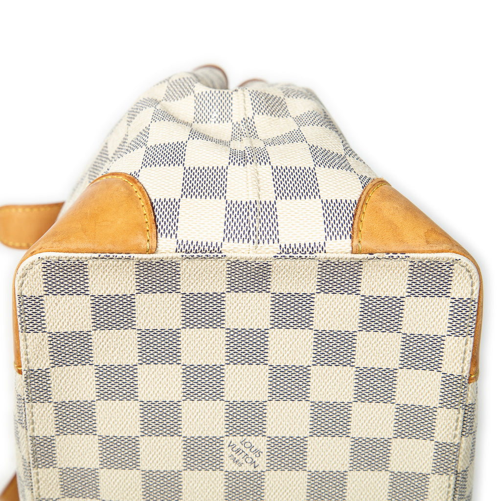 Shoulder Bag Hampstead MM Ivory Damier Azur