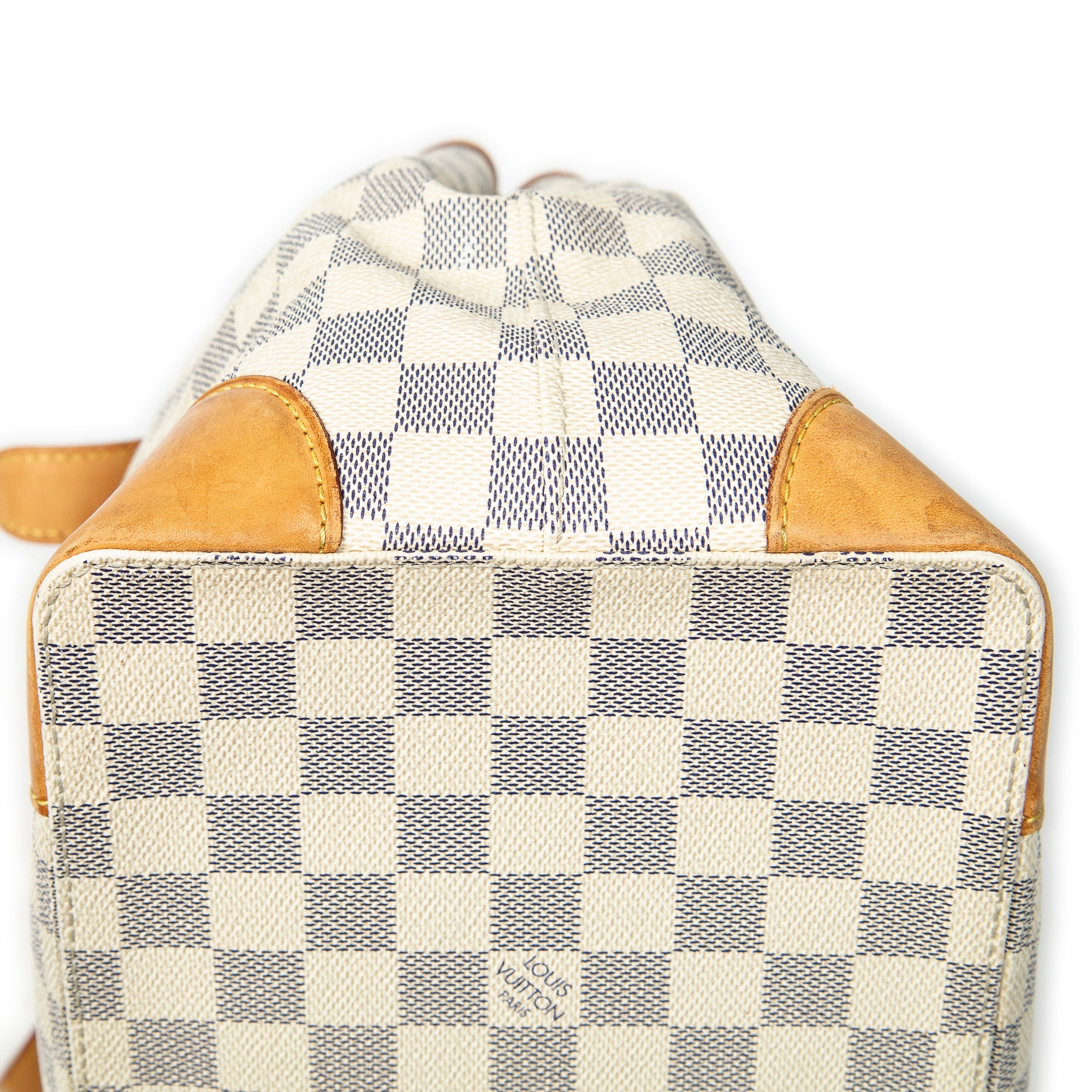 Shoulder Bag Hampstead MM Ivory Damier Azur