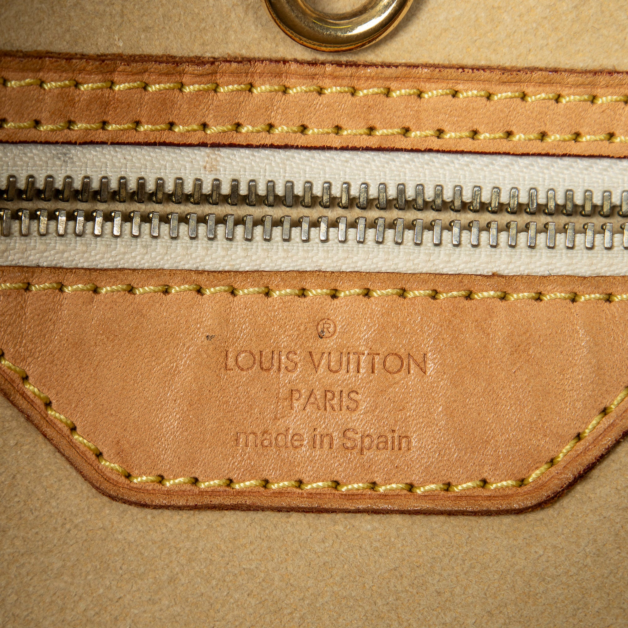 Shoulder Bag Hampstead MM Ivory Damier Azur