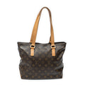 Shoulder Bag Cabas Piano Brown Monogram Canvas