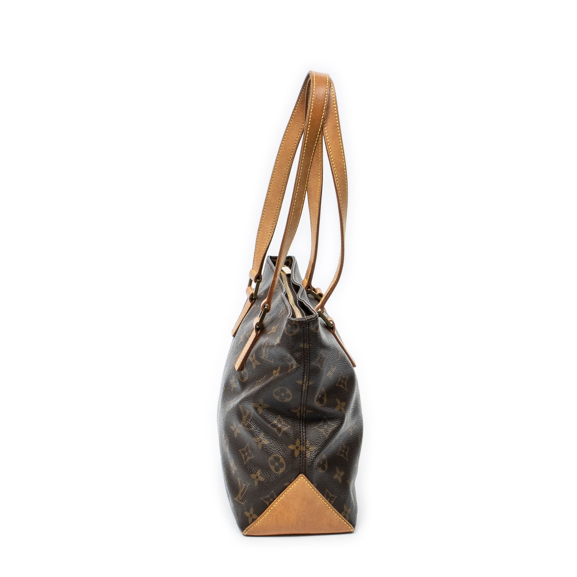 Shoulder Bag Cabas Piano Brown Monogram Canvas